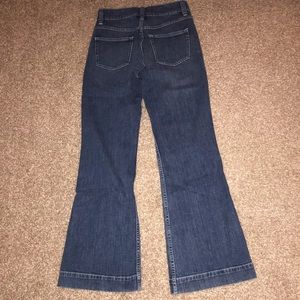 Bootcut high waisted jeans